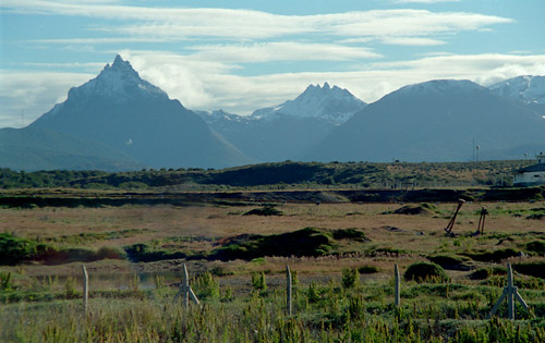 Ushuaia mountain range